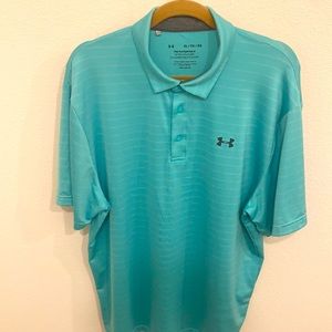 UA The Playoff Polo. Heat Gear Size XL